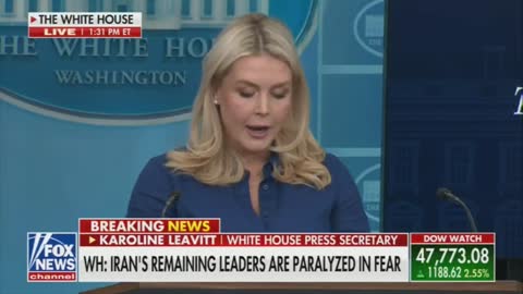 White House: Trump "threw Iran's 10-point plan in the garbage.